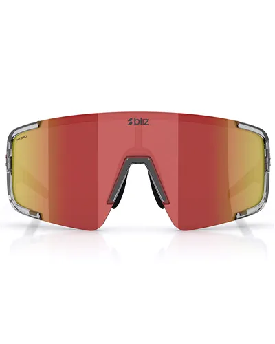 Bliz P003 Multisport Glasses Polished Transparent Dark Grey/Red