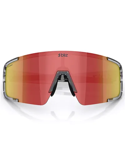 Bliz P003 Multisport Glasses Polished Transparent Dark Grey/Red