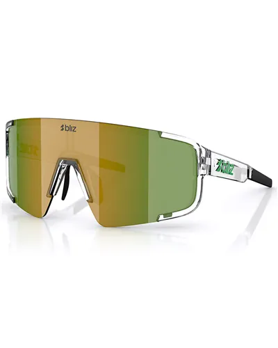Bliz P003 Multisport Glasses Polished Transparent White/Green