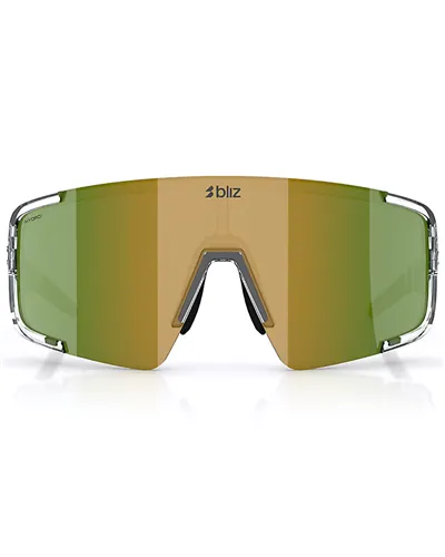 Bliz Occhiali P003 Bianco Trasparente Lucido/Verde