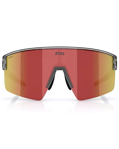 Bliz Occhiali P004 Grigio Scuro Trasparente Lucido/Rosso