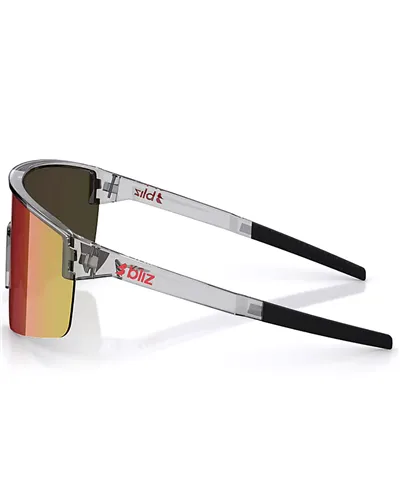 Bliz P004 Multisport Glasses Polished Transparent Dark Grey/Red