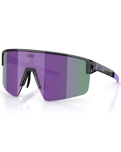 Bliz P004 Small Multisport Glasses Polished Crystal Black/Purple
