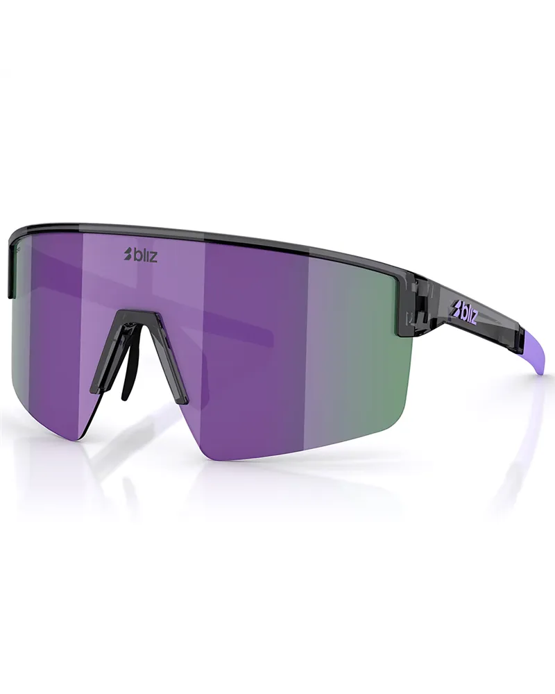 Bliz Occhiali P004 Small Cristallo Nero Lucido/Viola