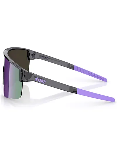 Bliz Occhiali P004 Small Cristallo Nero Lucido/Viola
