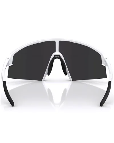 Bliz P006 Small Multisport Glasses Matte White/Smoke-Purple Mirror