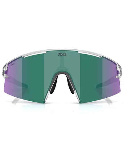 Bliz Occhiali P006 Small Cristallo Nero Lucido/Verde-Verde Multicolor