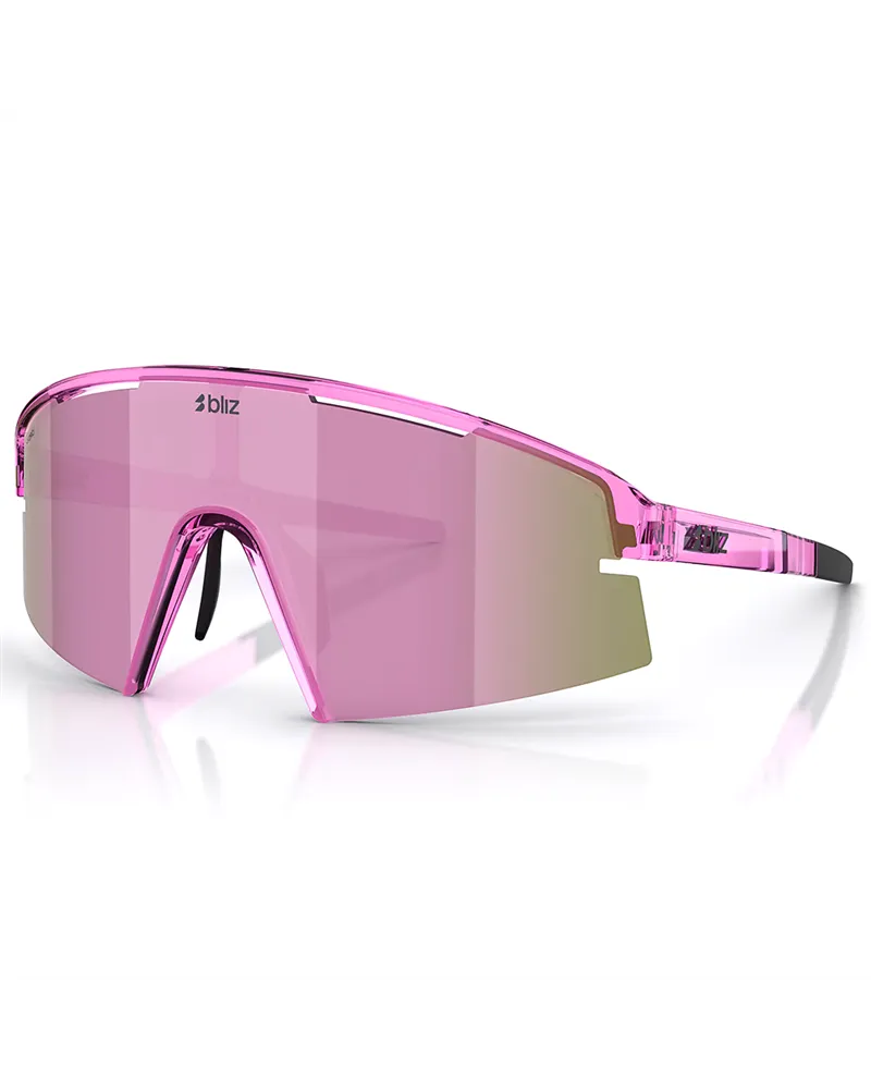 Bliz Occhiali P006 Small Rosa Trasparente Lucido/Marrone-Rosa Multicolor