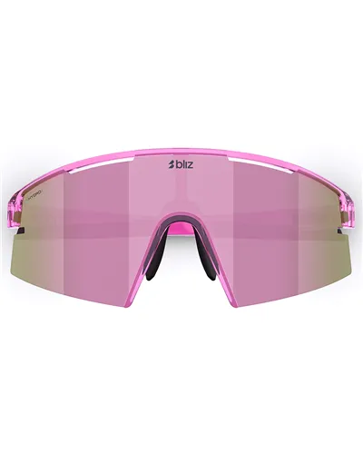 Bliz Occhiali P006 Small Rosa Trasparente Lucido/Marrone-Rosa Multicolor