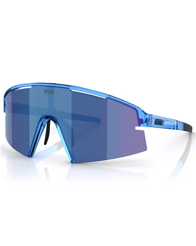 Bliz P006 Small Multisport Glasses Polished Trasparent Blue/Smoke-Blue Multicolor