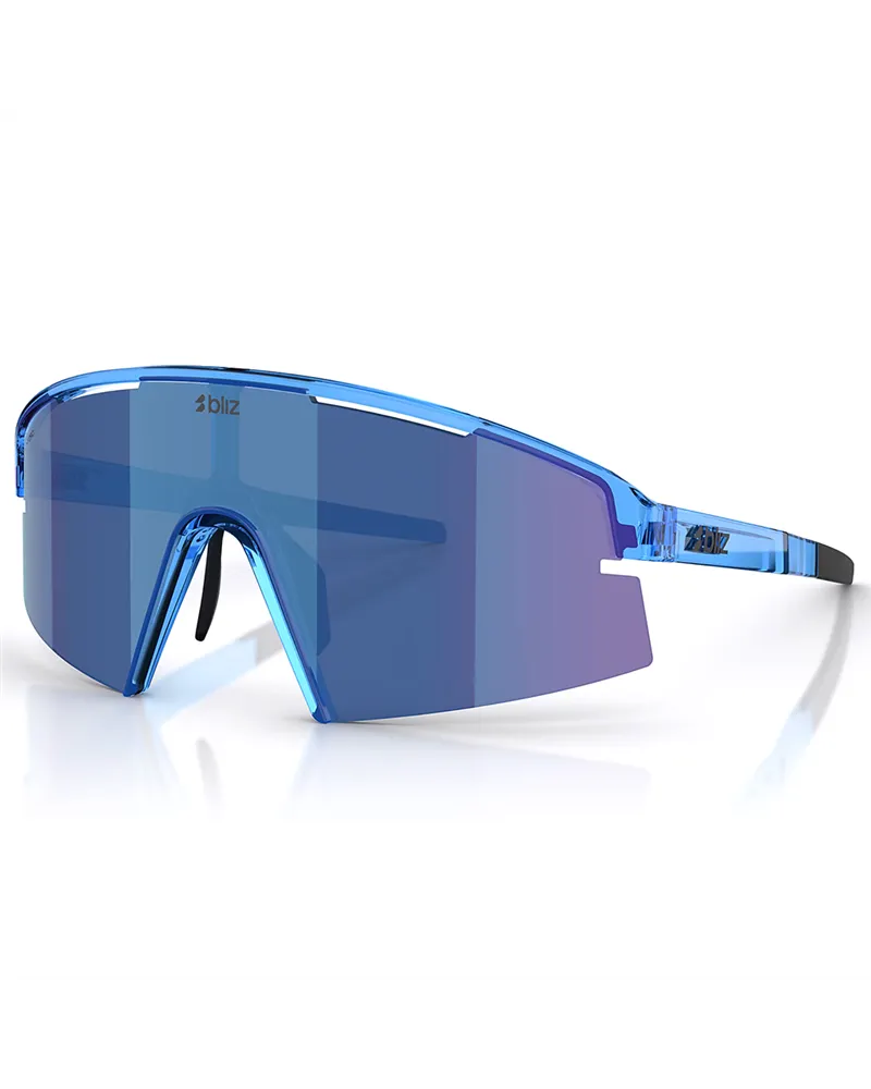 Bliz Occhiali P006 Small Blu Trasparente Lucido/Fumo-Blu Multicolor