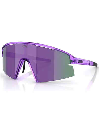 Bliz Occhiali P006 Viola Trasparente Lucido/Fumo-Viola Mirror