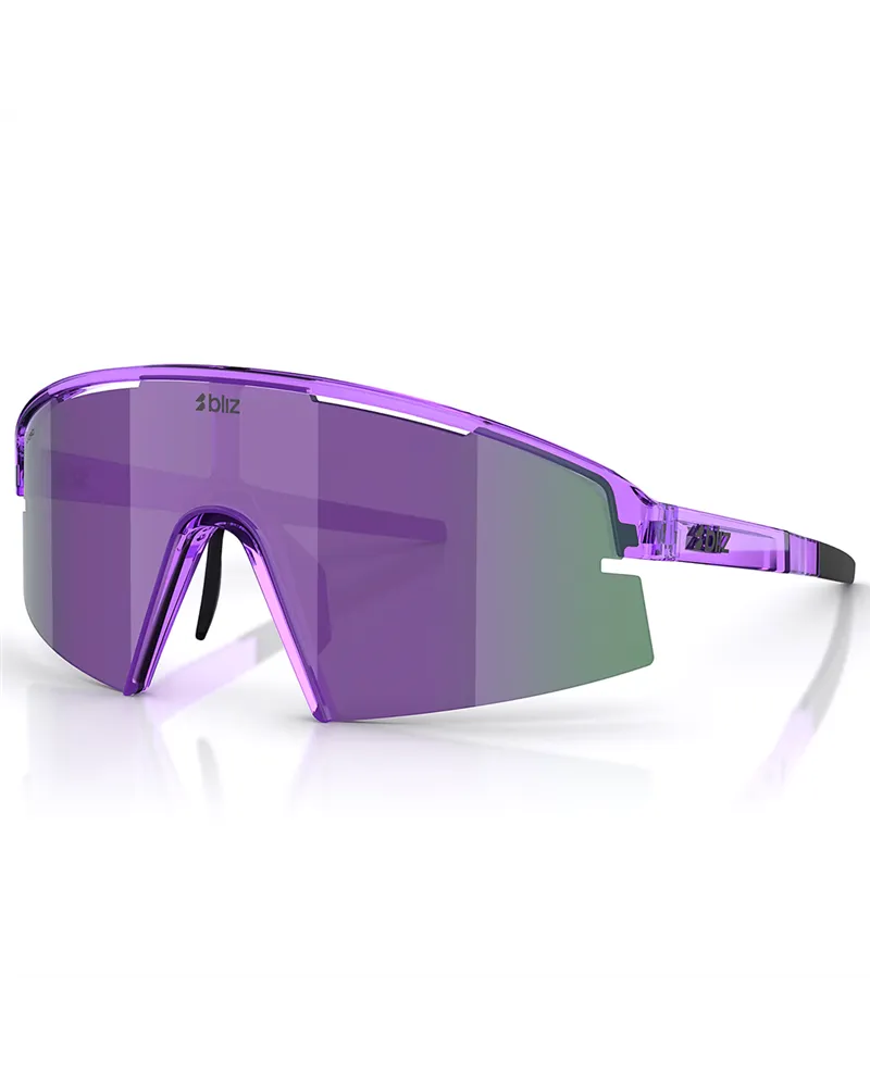 Bliz P006 Multisport Glasses Polished Trasparent Purple/Smoke-Purple Mirror
