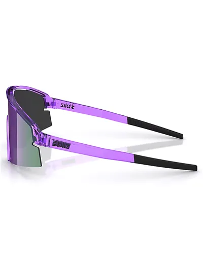 Bliz P006 Multisport Glasses Polished Trasparent Purple/Smoke-Purple Mirror