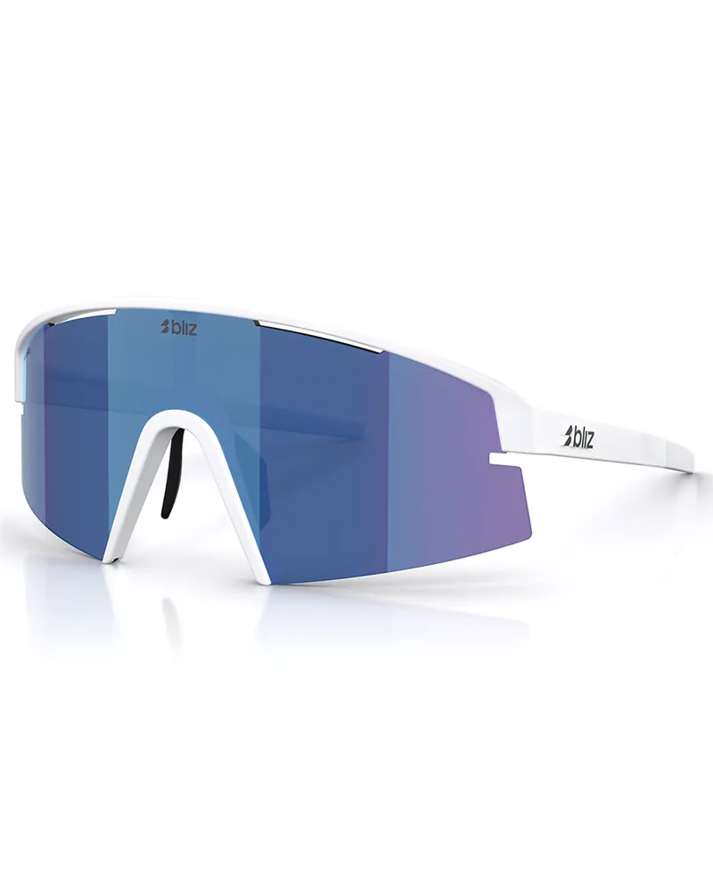 Bliz Occhiali P006 Bianco Opaco/Fumo-Blu Multicolor