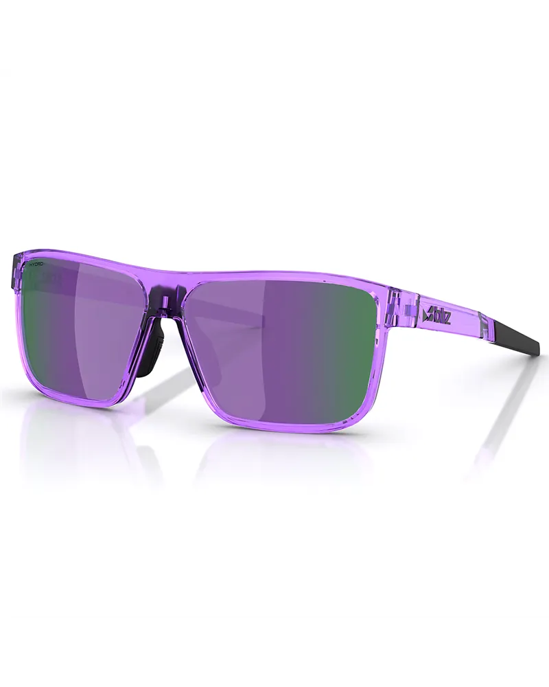 Bliz A008 Glasses Polished Transparent Purple/Smoke-Purple Multicolor