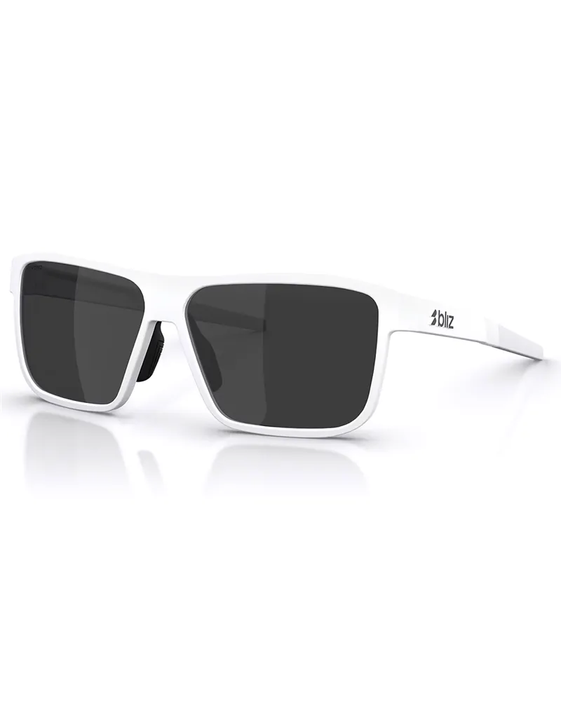 Bliz A008 Glasses Matte White/Smoke