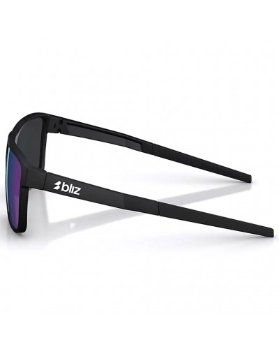 Bliz Occhiali A008 Nero Opaco/Fumo-Blu Multicolor