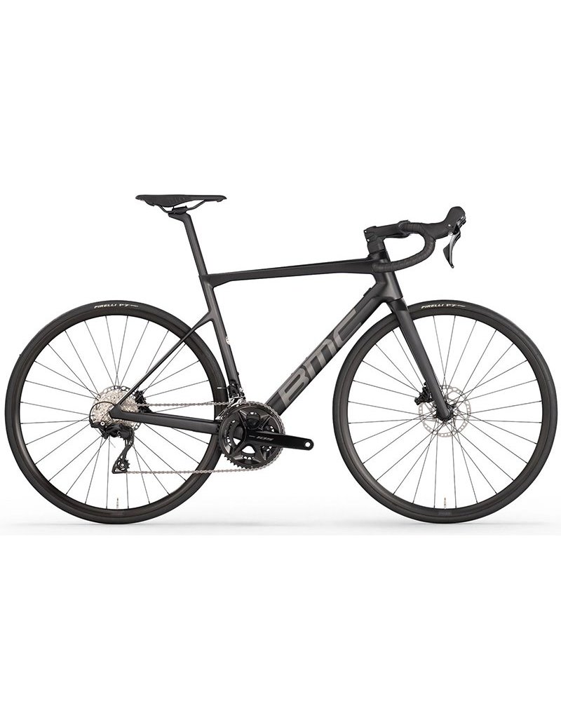 BMC Teammachine SLR Four - Shimano 105 12sp, Black/Grey