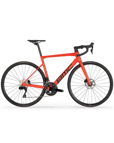 BMC Teammachine SLR Three - Shimano 105 Di2 12sp, Neon Red