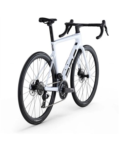 BMC Teammachine SLR One - Sram Force AXS 12v con Powermeter, Bianco/Nero