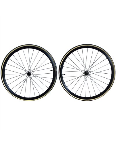 BMC XRD 522 700" C21 Disc Tubeless Ready, Coppia Ruote + Copertoncino Pieghevole Vittoria Rubino 700x25
