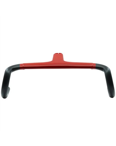 BMC ICS2 Carbon Aero Handlebar 110/360/420mm, Red