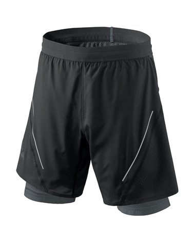 Dynafit Alpine Pro 2in1 pantalones cortos alpinos para hombre, Black Out/0730