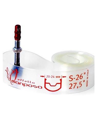 Effetto Mariposa Caffelatex Tubeless Strip M 26/27.5" 25-29mm Nastro Conversione Tubeless per 2 Ruote
