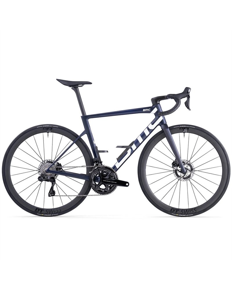 BMC Teammachine SLR01 Two - Shimano Dura-Ace Di2 12sp, Blue Carbon/White MY26