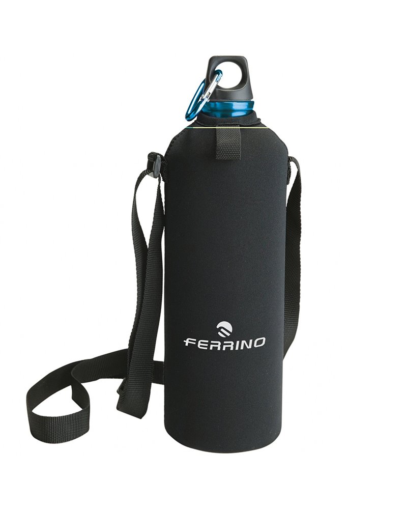 Ferrino Drink 0,75 Liters Water Bottle + Cover and Shoulder Strap
