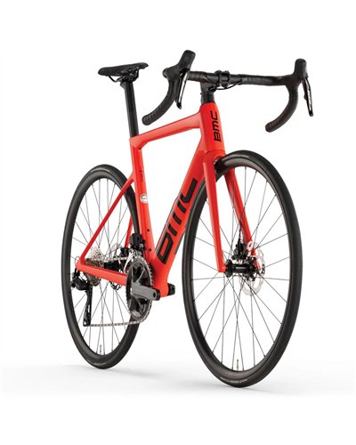 BMC Teammachine SLR Three - Shimano 105 Di2 12v, Neon Red MY26