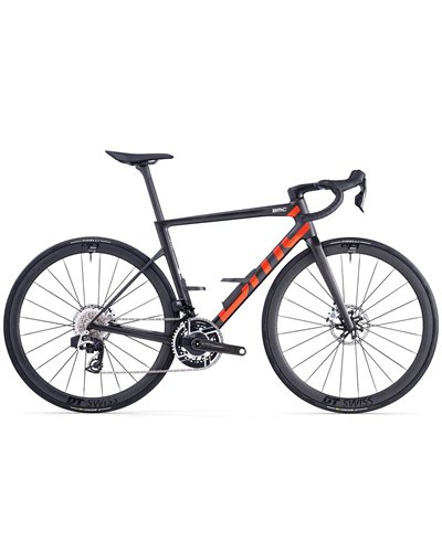 BMC Teammachine SLR01 One - Sram Red AXS 12sp, Carbon/Neon Red MY26