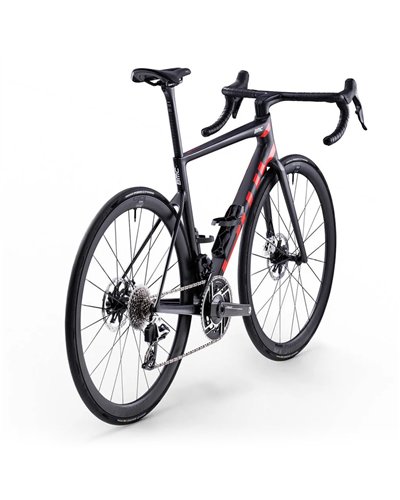 BMC Teammachine SLR01 One - Sram Red AXS 12v, Carbon/Neon Red MY26