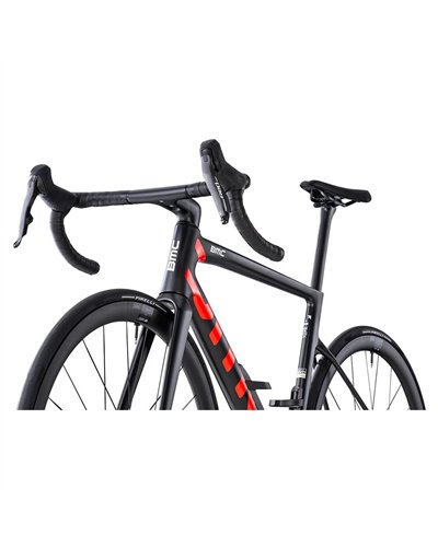 BMC Teammachine SLR01 One - Sram Red AXS 12v, Carbon/Neon Red MY26