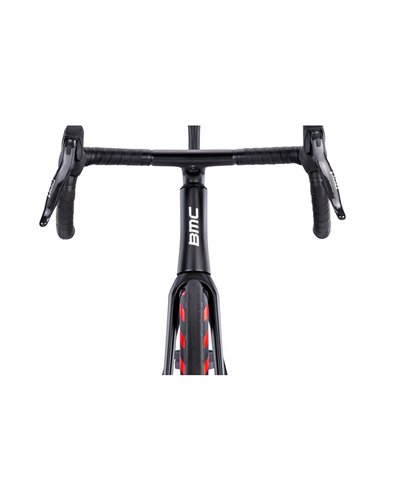BMC Teammachine SLR01 One - Sram Red AXS 12sp, Carbon/Neon Red MY26