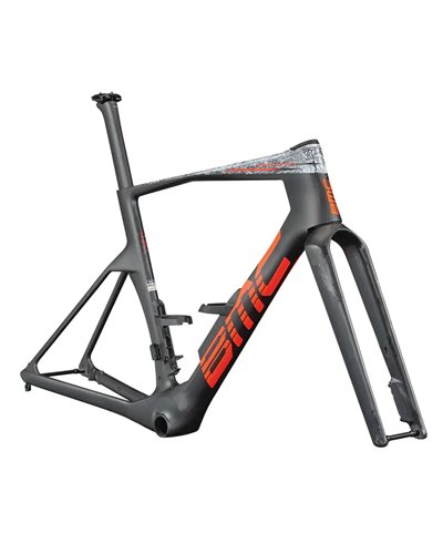 BMC Kit Telaio Teammachine R 01, VAR1 - Carbon/Fluo Wrap MY27