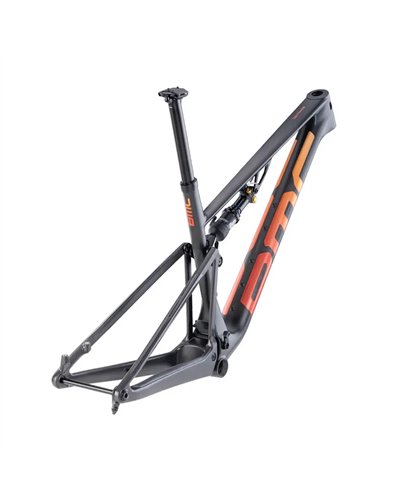 BMC Kit Telaio Fourstroke R 01, Carbon/Firestorm MY26