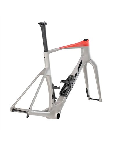 BMC Kit Telaio Teammachine R 01, Arctic Silver/Neon Red MY26