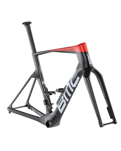 BMC Kit Telaio Teammachine R 01, Carbon/Neon Red MY26