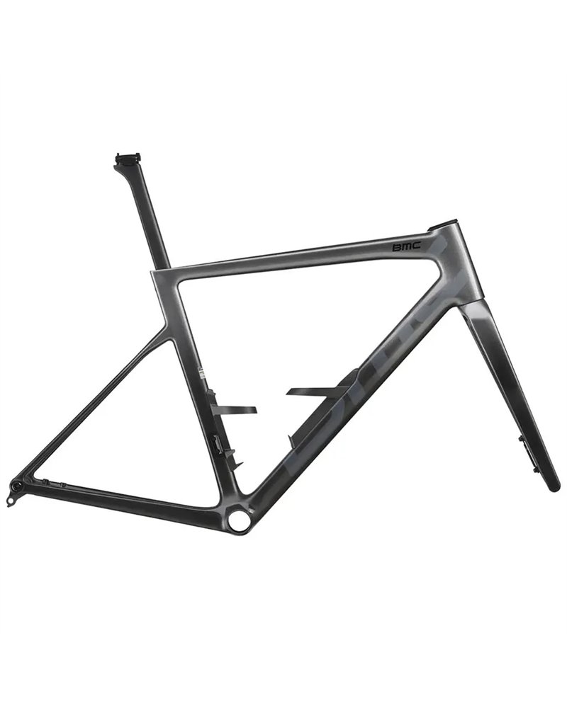 BMC Kit Telaio Teammachine SLR01, Silver Carbon/Carbon MY27
