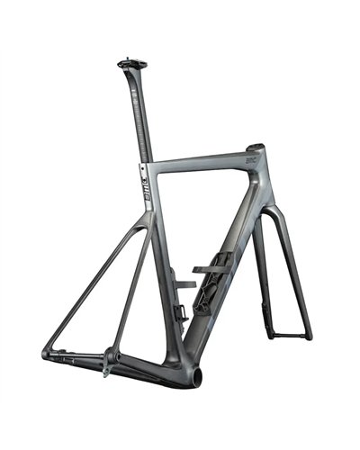 BMC Kit Telaio Teammachine SLR01, Silver Carbon/Carbon MY27