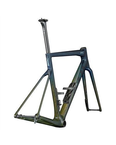 BMC Frameset Teammachine SLR01, Blue Glitter Carbon/Lime Carbon MY27