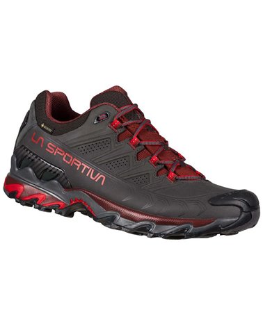 La Sportiva Ultra Raptor II Leather GTX Gore-Tex Men's Hiking Shoes, Carbon/Spice