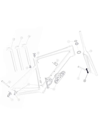 BMC Disc Brake Adapter 160mm SLR01/SLR - 30000714