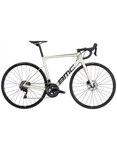 BMC Teammachine SLR Five - Shimano 105 Di2 12s, Arctic Silver/Black