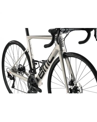 BMC Teammachine SLR Five - Shimano 105 Di2 12s, Arctic Silver/Black