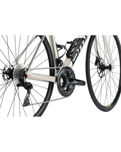 BMC Teammachine SLR Five - Shimano 105 Di2 12s, Arctic Silver/Black