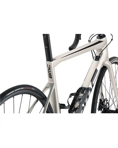 BMC Teammachine SLR Five - Shimano 105 Di2 12s, Arctic Silver/Black
