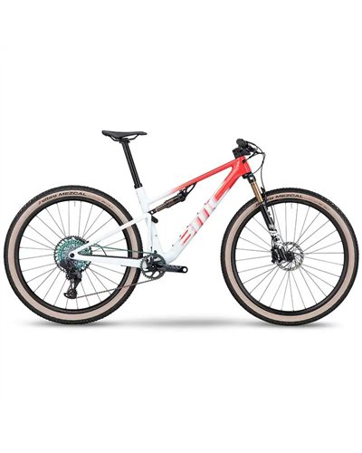 BMC Fourstroke 01 LTD - Sram XX1 Eagle AXS 12v, Rosso/Bianco